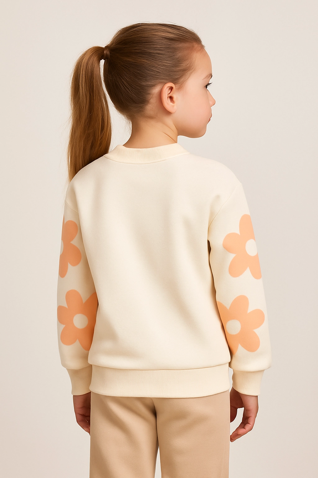 Dívčí mikina s fleecem 