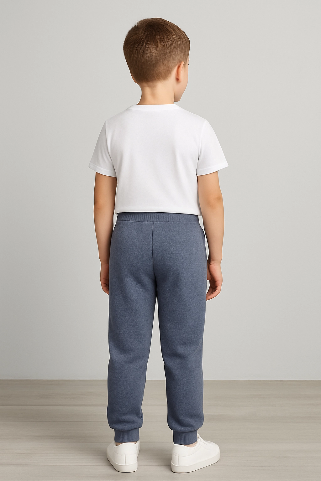 Chlapecké tepláky s fleecem a potiskem 