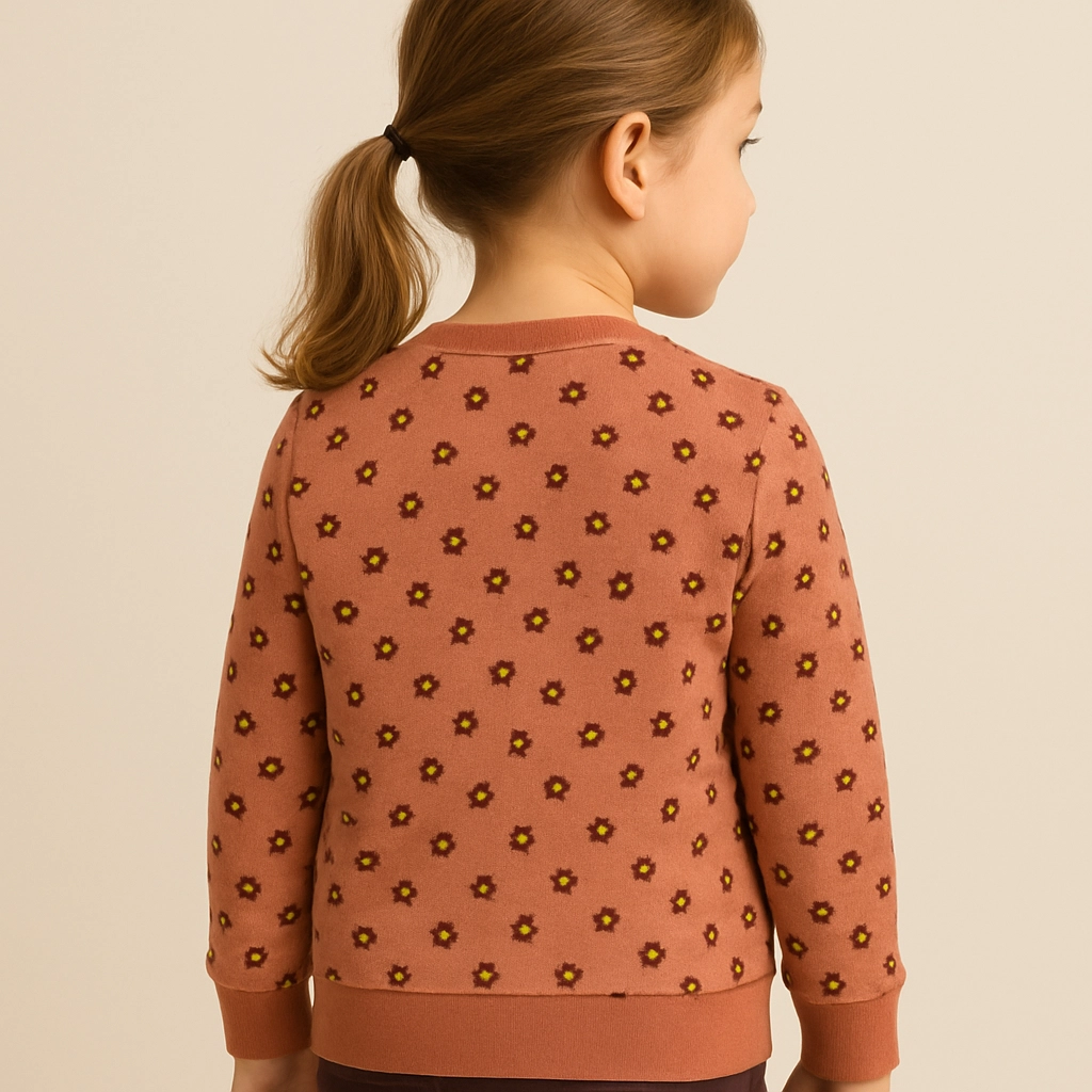 Dívčí mikina s fleecem 