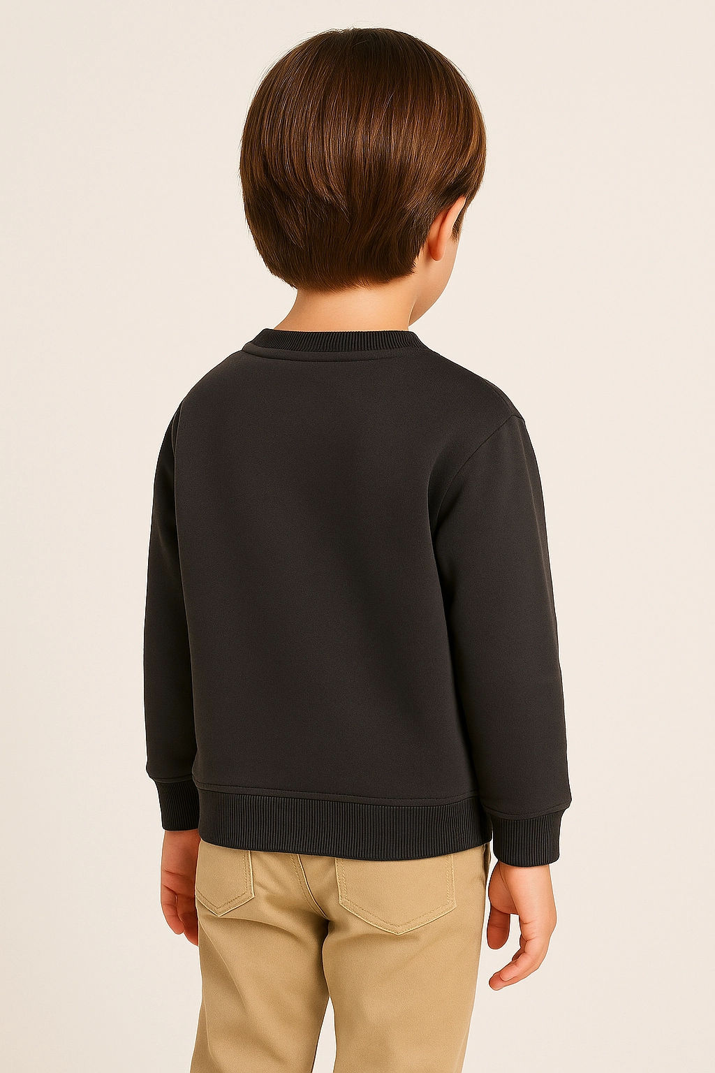 Chlapecká mikina s neodnímatelnou brašnou