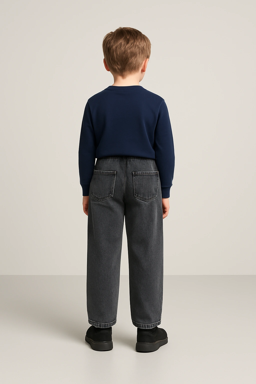 Chlapecké džíny s volnějším,střihem