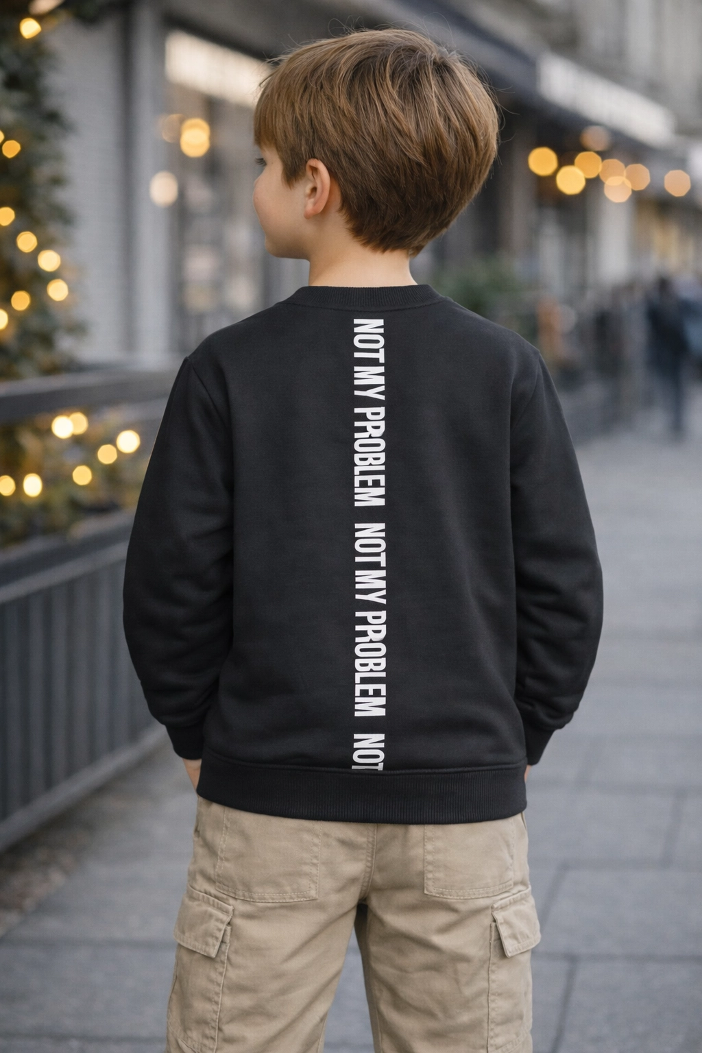 Chlapecká mikina s fleecem 