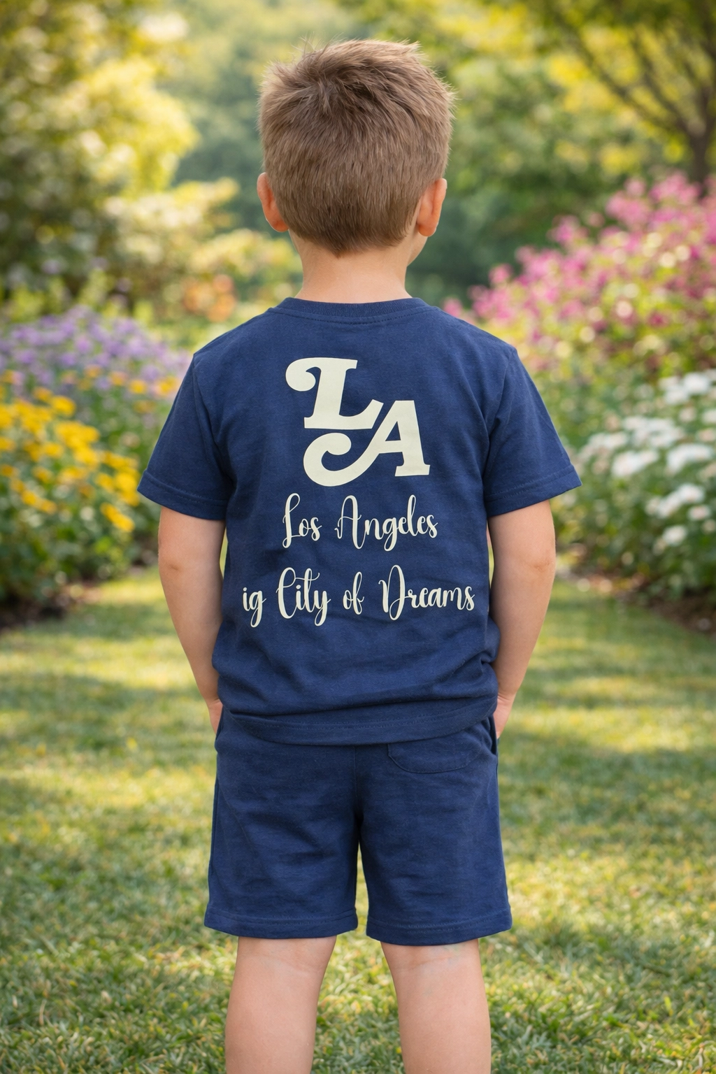 Chlapecká letní souprava Tričko+kraťasy 