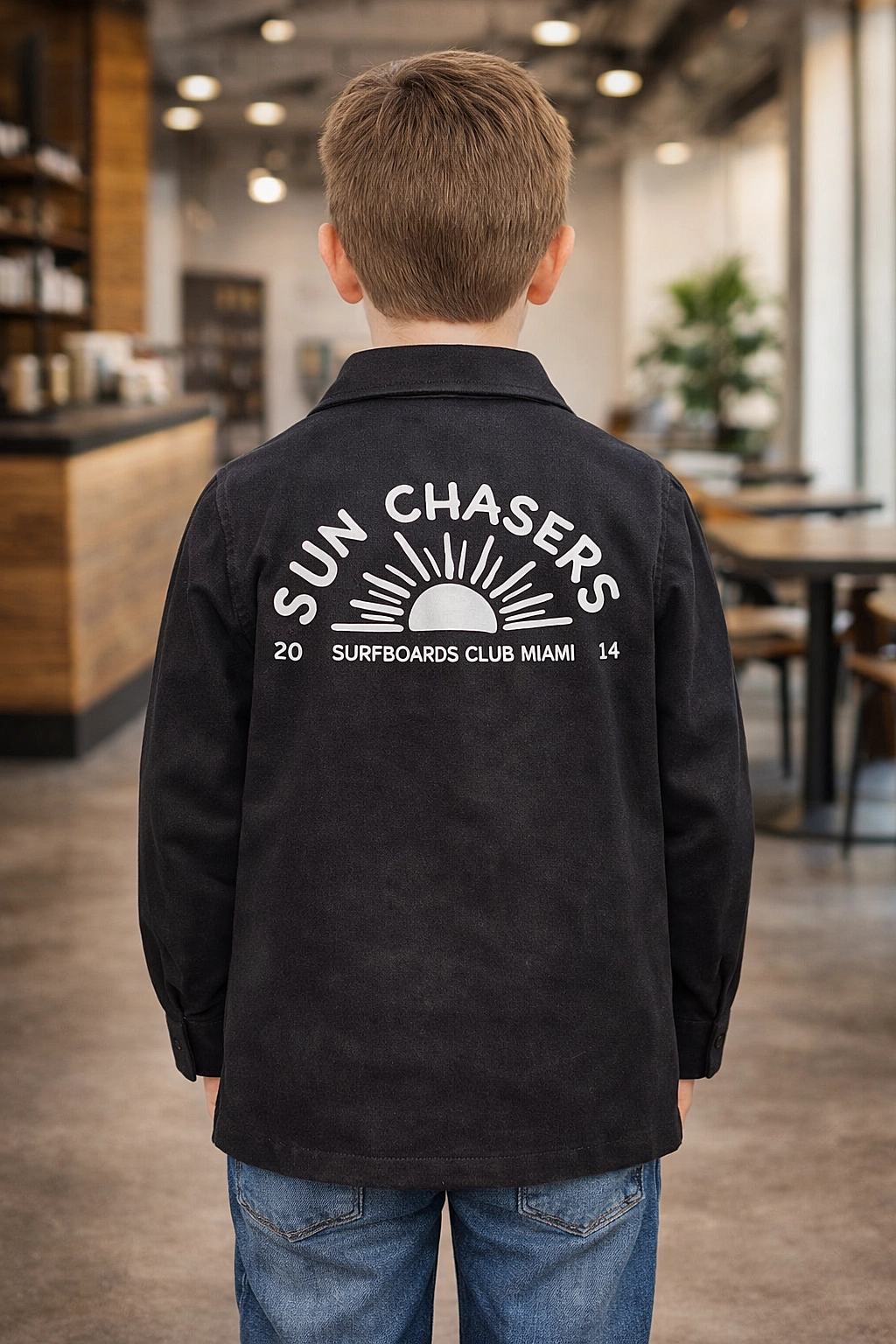 Chlapecká džínová košile 