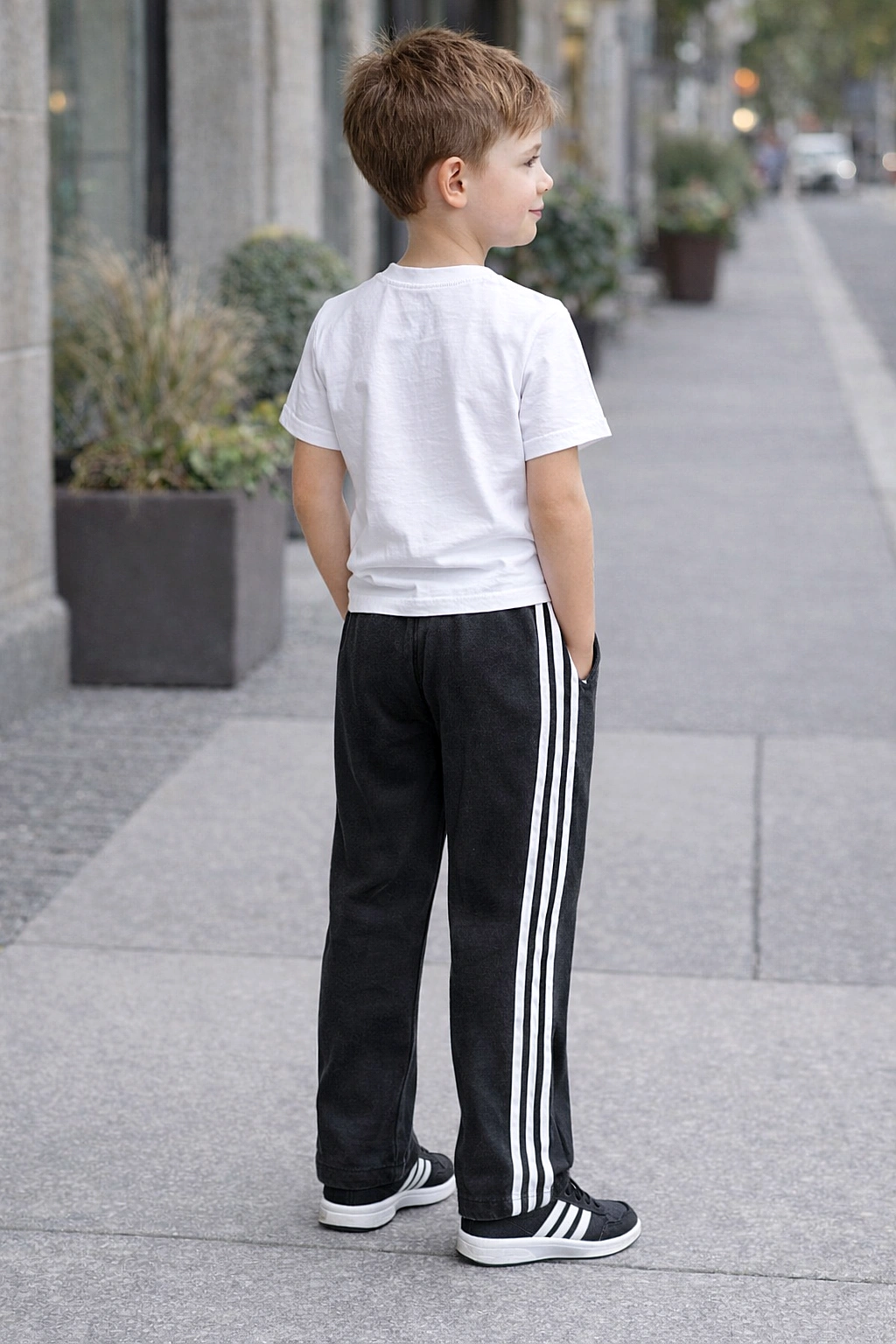 Chlapecké džíny s elastickým pasem 