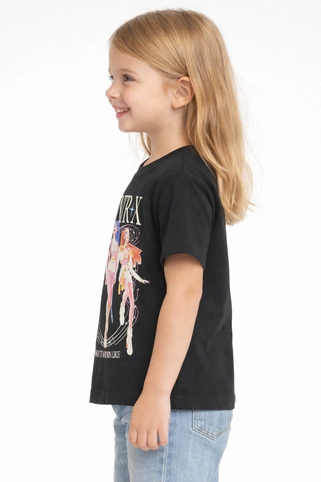 Dívčí tričko s potiskem Huntrix