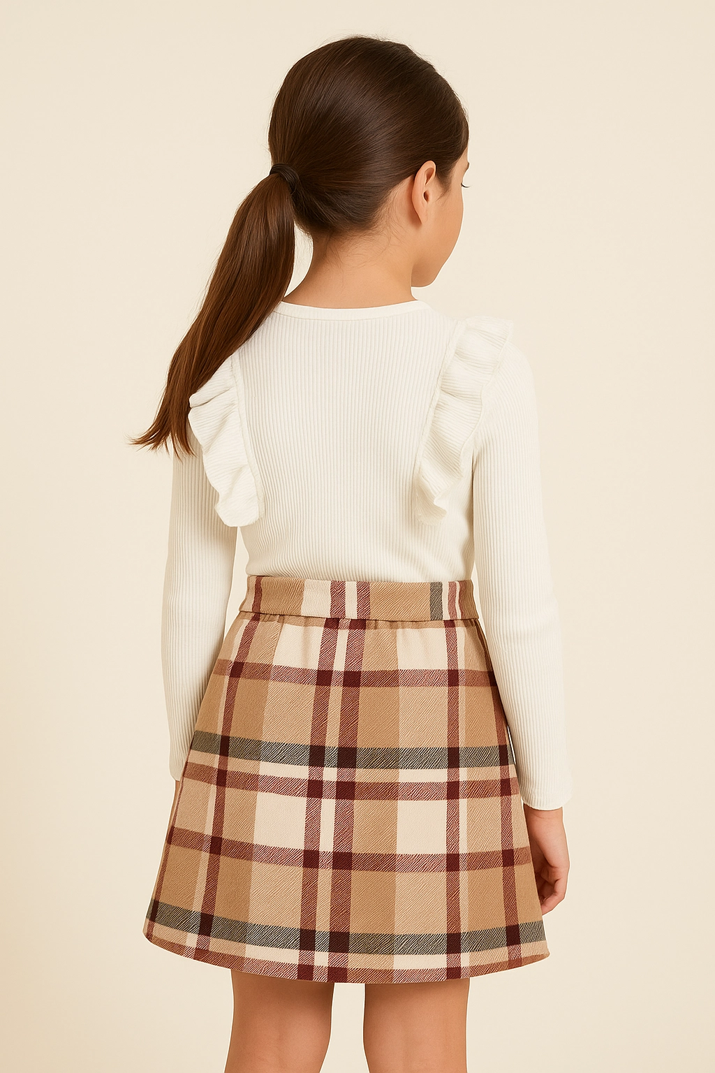 Žerzejový top a sukně