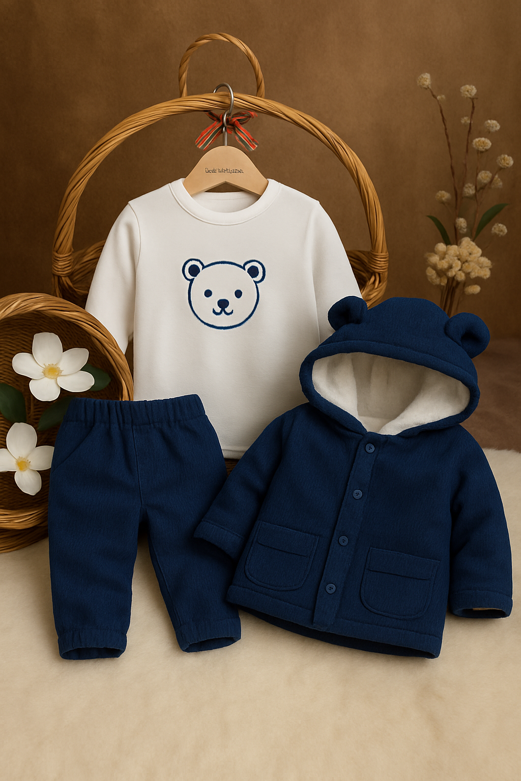 Souprava pro miminka modrá 