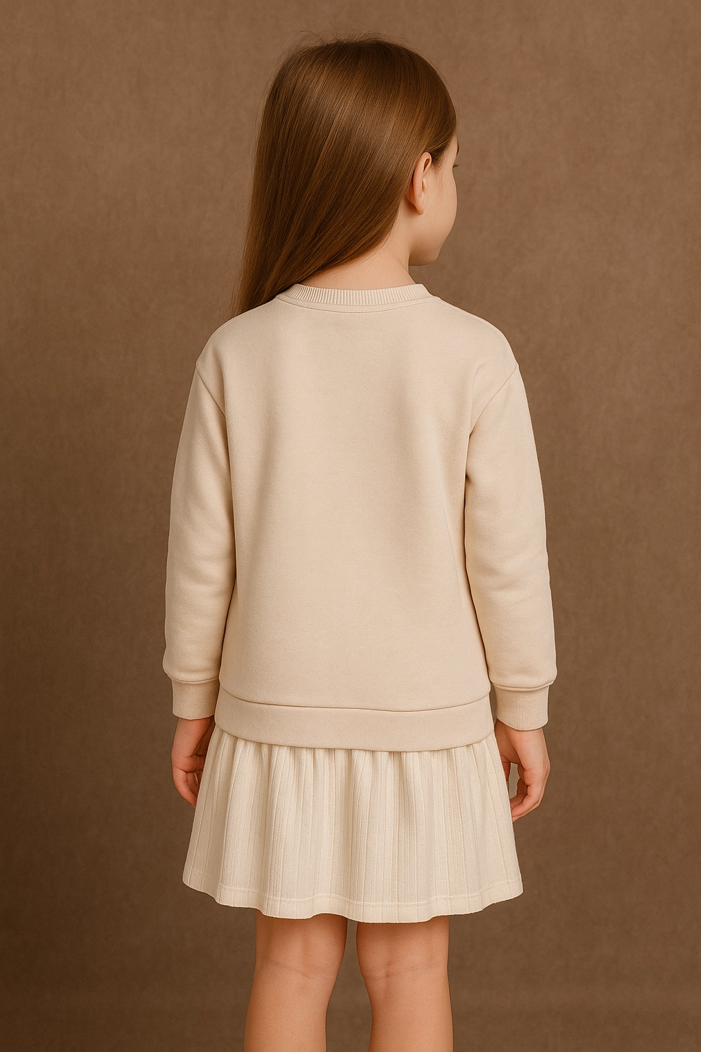 Dívčí šaty s potiskem 