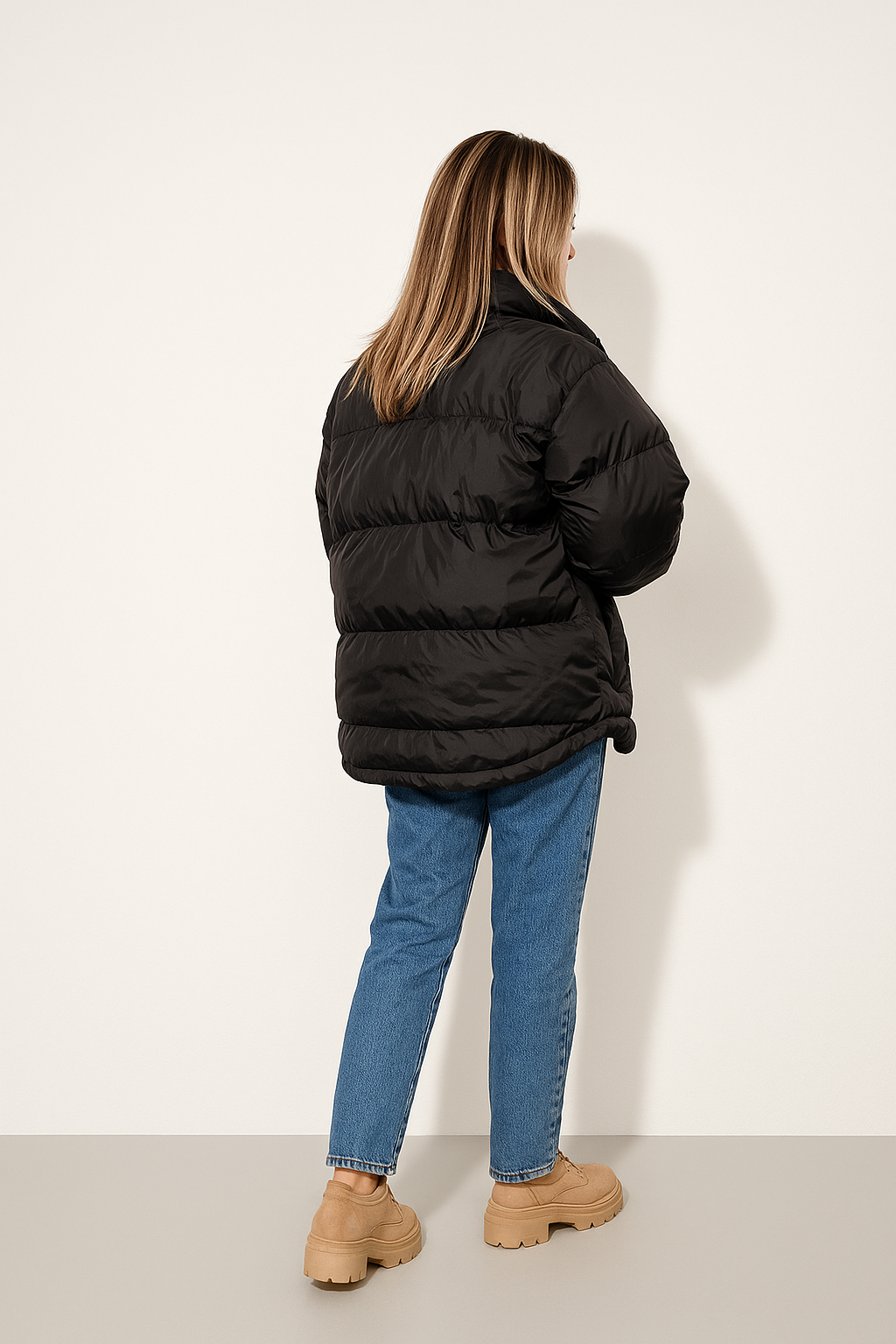 Zimní krátkou bundu-Dámská 