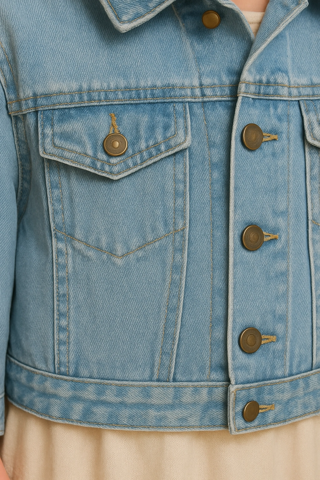 Džínová bunda- Dívčí 