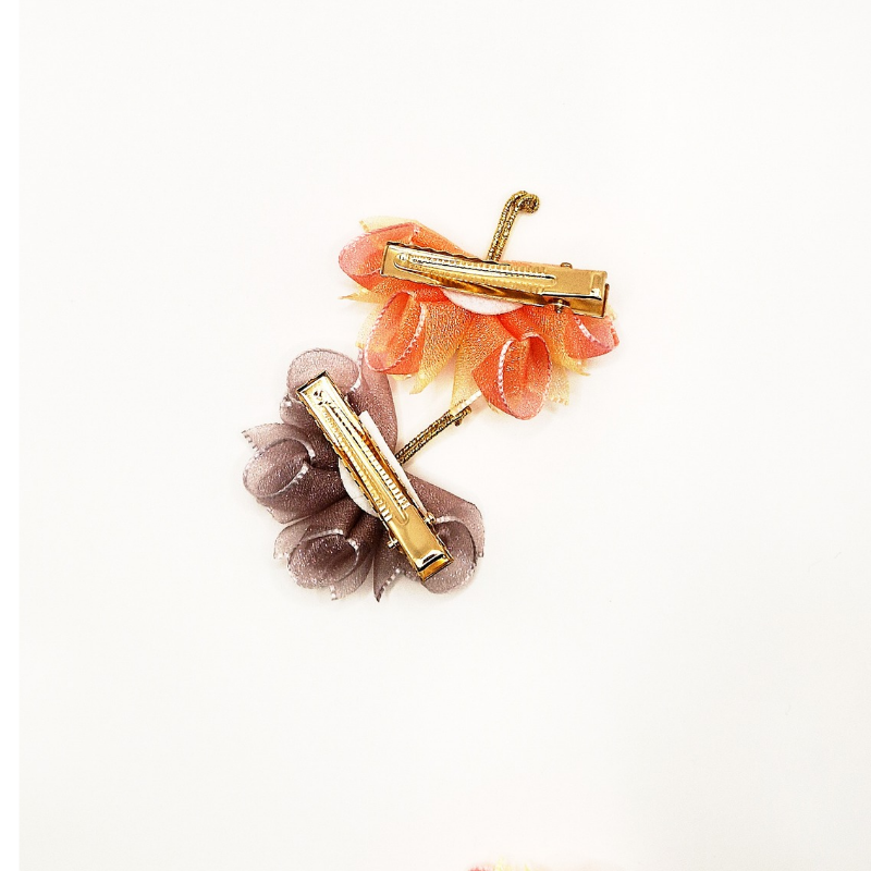 Sponky do vlasů s motýlkem 2ks