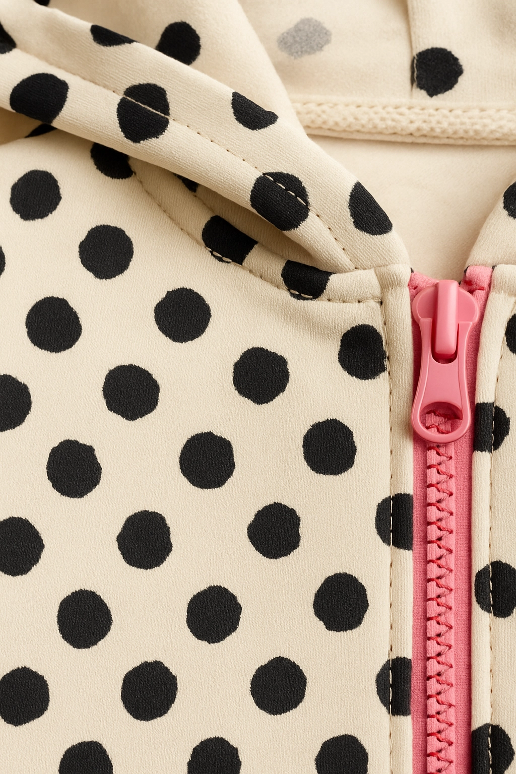 Dívčí mikina se zipem a kapucí 