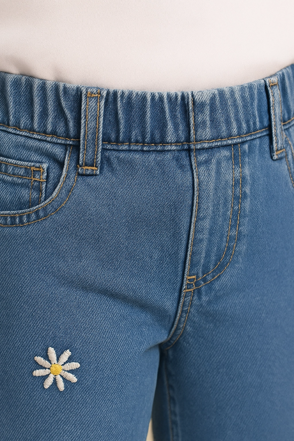 Dívčí džíny tenké z lehké látky 