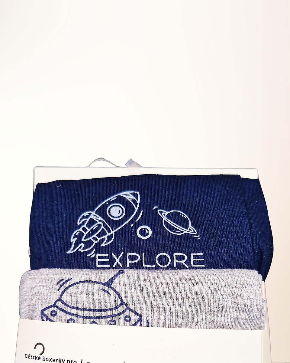 Dětské boxerky pro chlapce s potiskem 