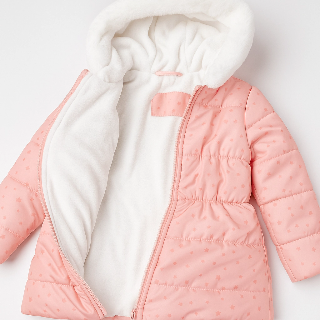 Divči prošívaná zimní bunda 