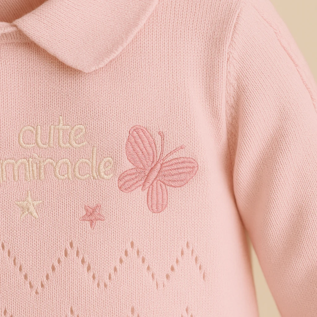 Pletená souprava pro dívky 