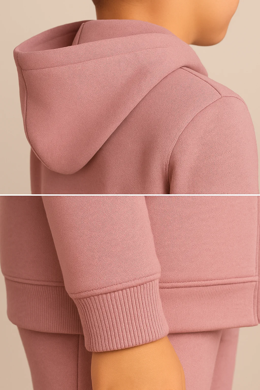 Dívčí tepláková souprava s fleecem 3 dílna 