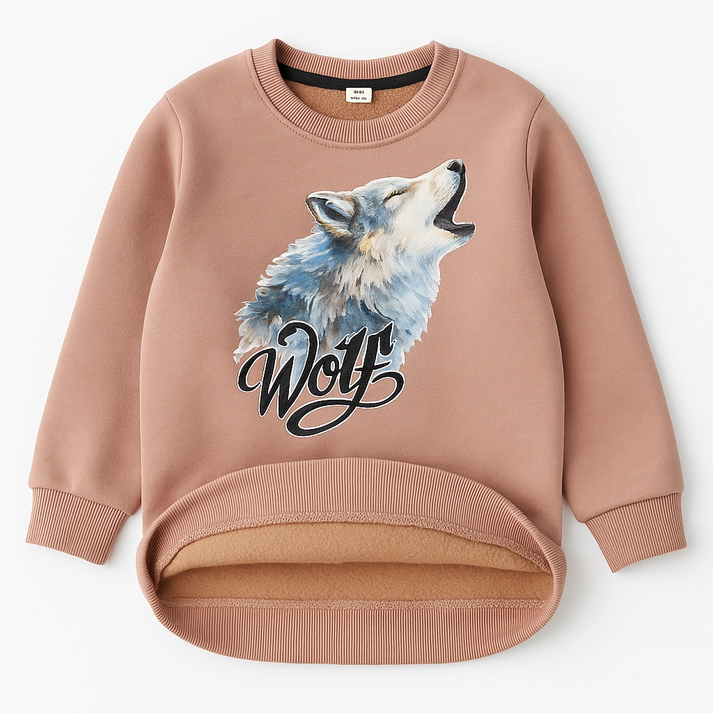 Dětská -Chlapecká mikina s fleecem 