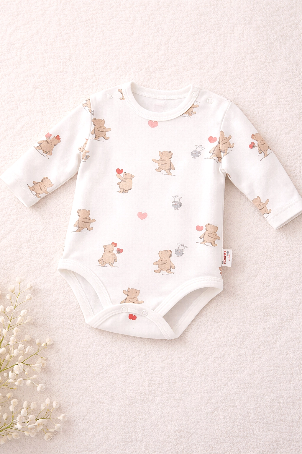 Bavlněné body pro miminka 