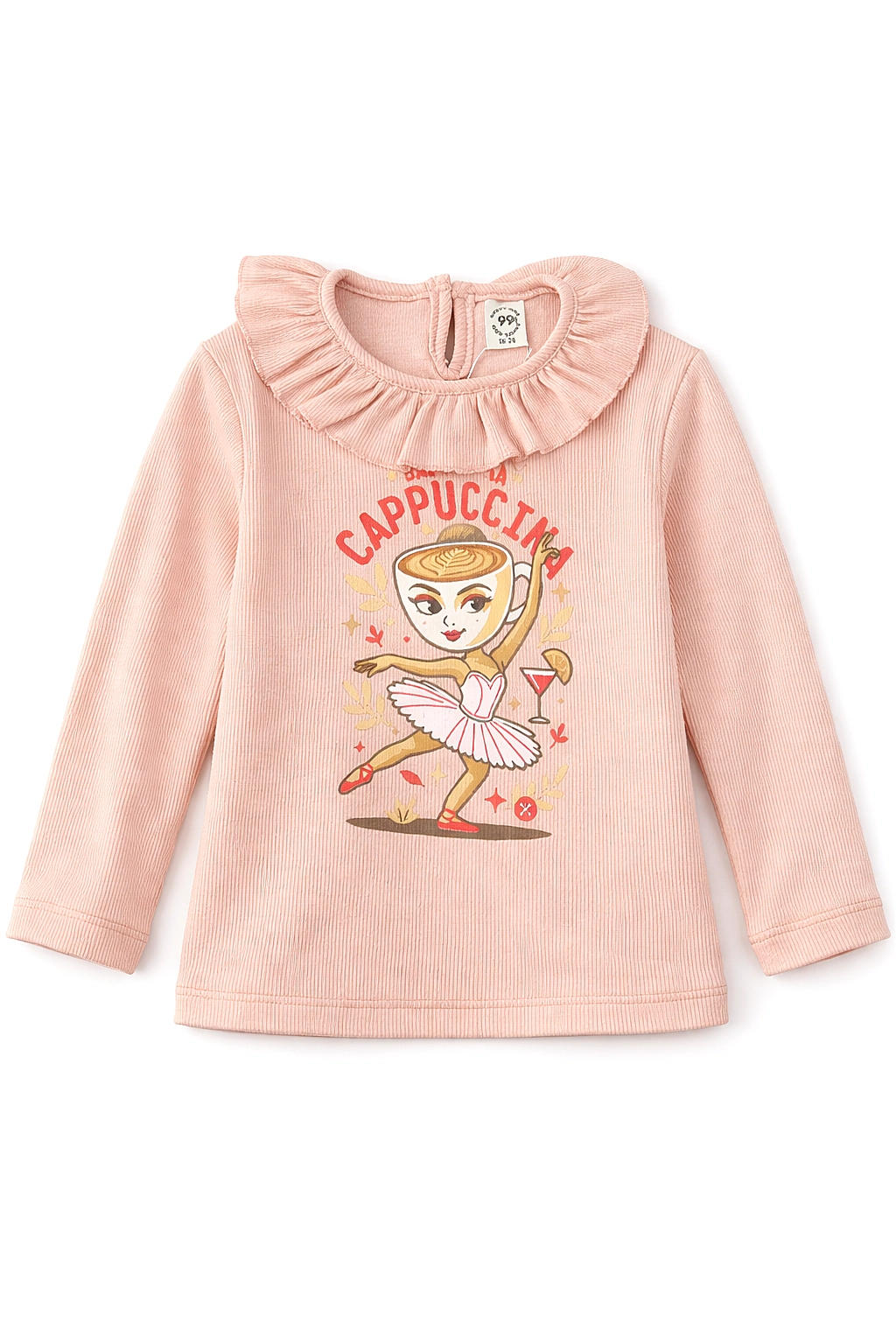 Divči halenka s potiskem Balerina Cappuccina 