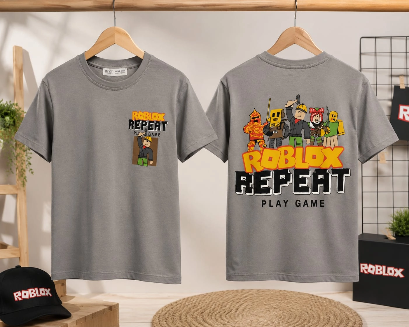 Dětské tričko s motivem Roblox