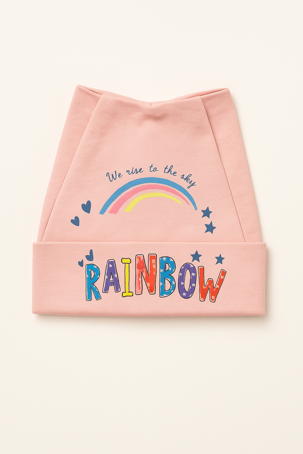 Dívčí čepice s potiskem 3-9 měsíc 