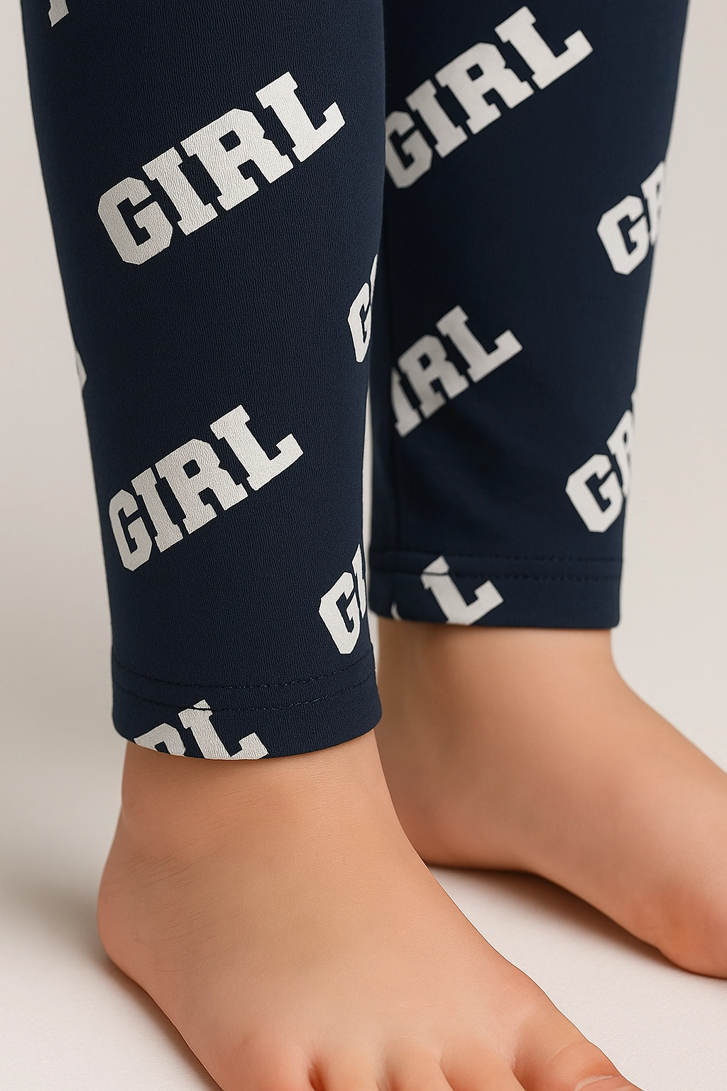 Dívčí legíny s potiskem 