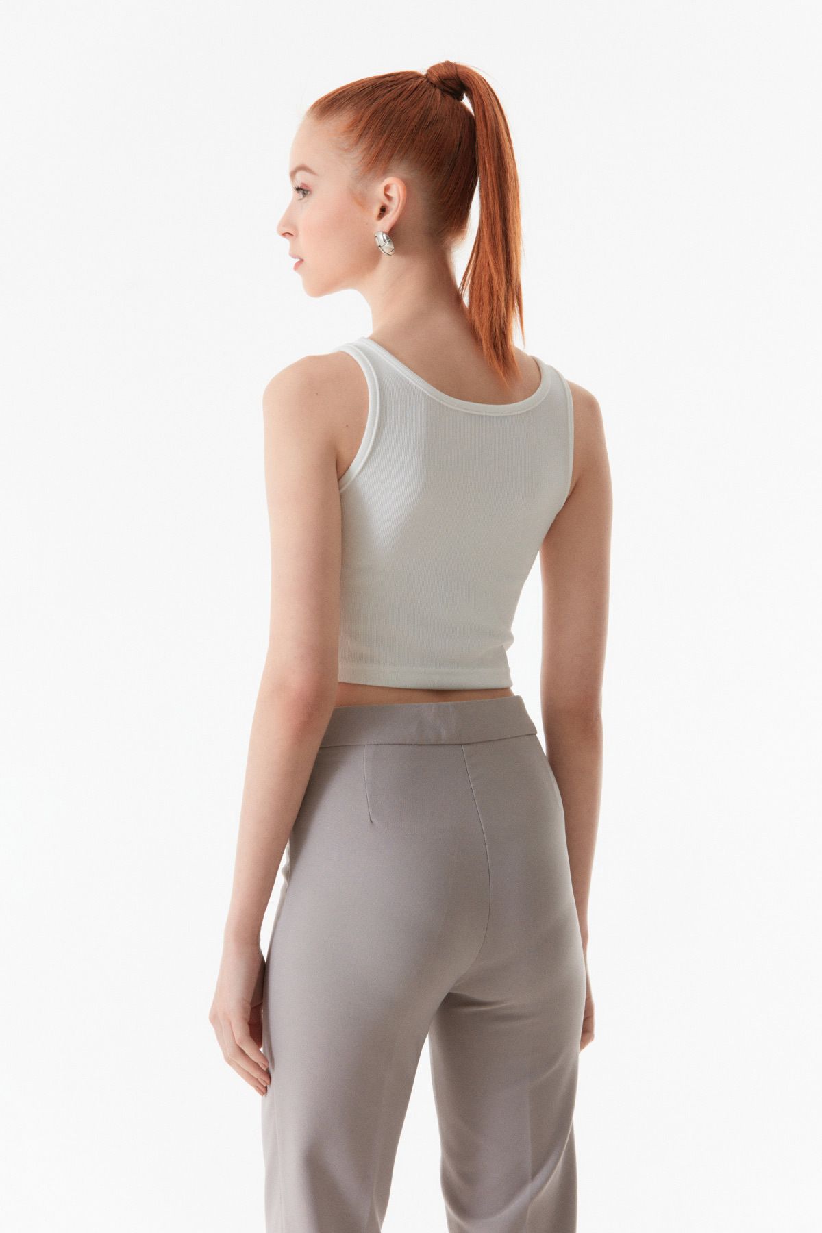 Dámské zkrácené tričko 