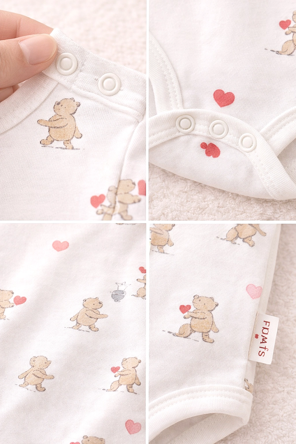 Bavlněné body pro miminka 