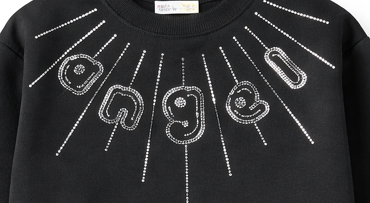 Dívčí mikina s dlouhým rukávem 