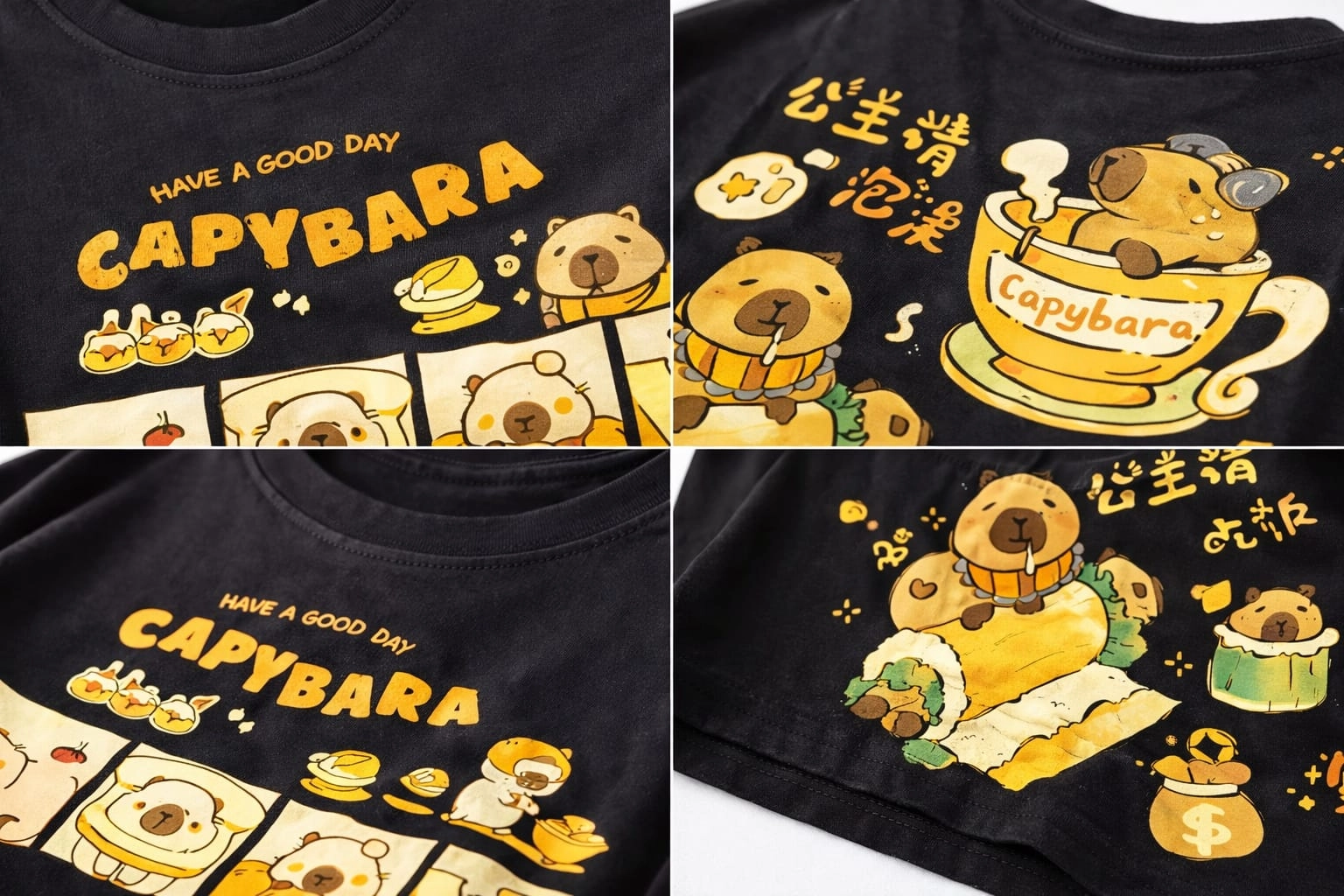 tričko s kapybarou