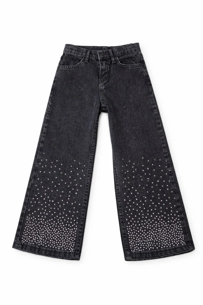 Dívčí džíny s kamínky