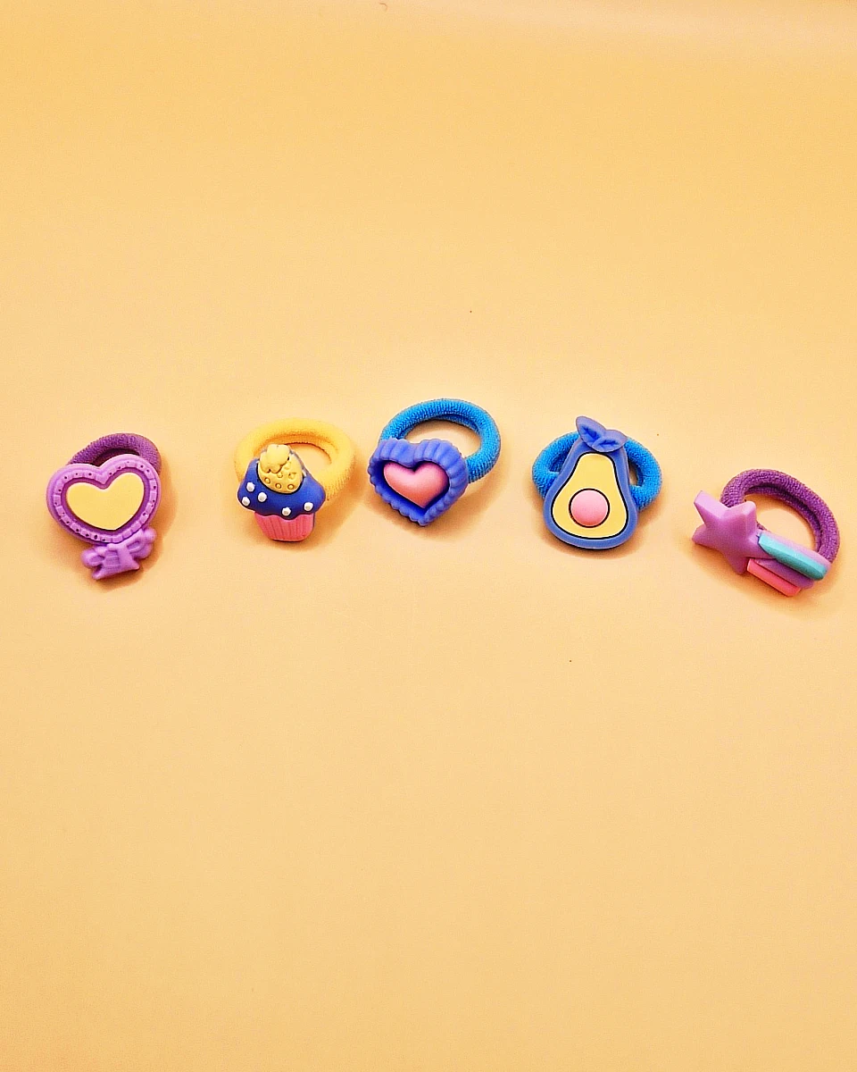 Roztomilé gumičky do vlasů po 5ks